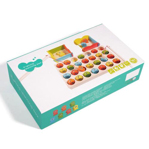 Educational Toys Children's Letter Fishing Learning Box Toy Busy Box Early Education Montessori Busy Board