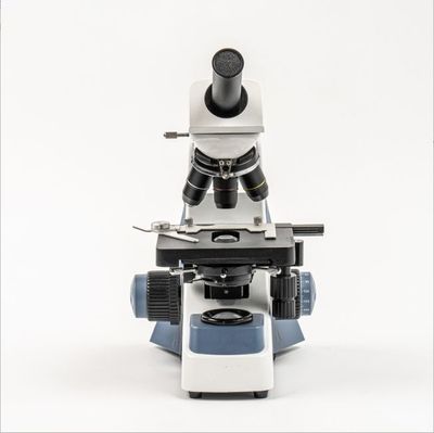 Monocular Microscope Biological Laboratory School Education 1600 Magnification Double-layer Platform Biological Microscope