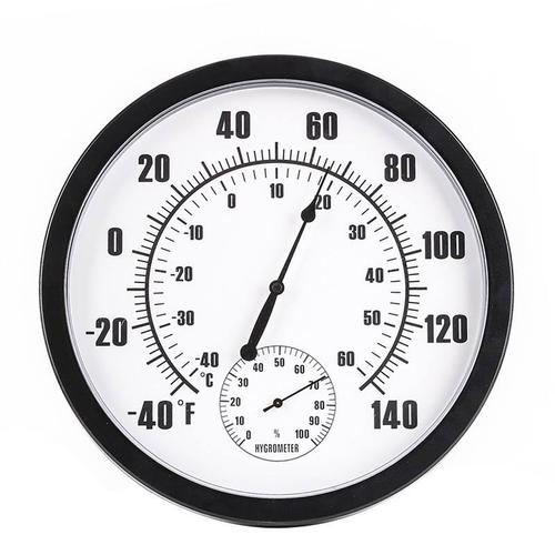 Digital Manometer Barometer 25 cm Large Thermometer Indoor High-precision Hygrometer Laboratory Industrial Thermometer