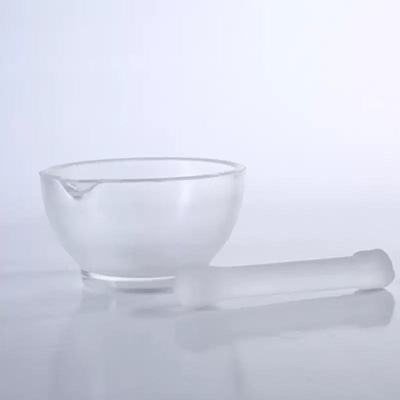 60mm-180mm Factory Price Chemistry Glassware Laboratory Equipment Glass Mortar Bowl and Pestle