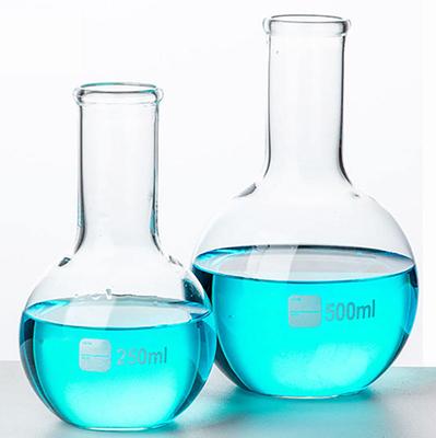 50ml-10000ml Laboratory Instrument Narrow Neck Flat Bottom Borosilicate Glass Boiling Flask