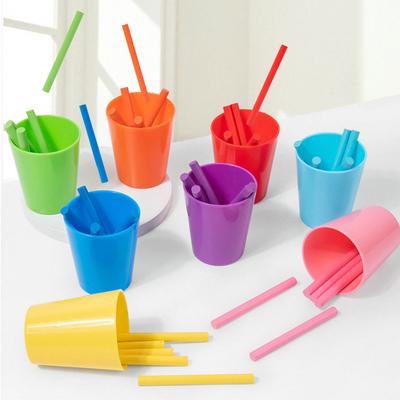 Wooden Stick Toys Early Education Teaching Classification Cup Color Cognitive Sensory Training Other Educational Toy