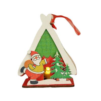 Wooden Kids Toys Tableware Playing House Christmas Toys Forest Tree Toys for Children Christmas Gift