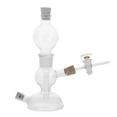 Laboratory glassware Borosilicate Glass Clear Glass Gas Generator 250ml Teaching Instrument