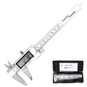 150 mm 6 Digital Caliper Vernier Gauge Stainless Steel Micrometer Electronic Digital Caliper with LCD Display