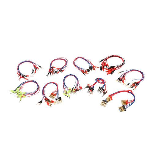 Wire Physics Electricity Circuit Wire 40cm Alligator Head Banana Head U-Head Hollow Plug Wire