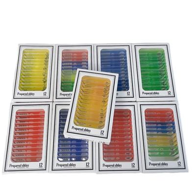 Microscopic Biological Section 12 Kinds of Children Popular Science Education Prepared Microscope Slide