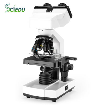 Microscope for Adults Students 40X-2500X Binocular Compound Microscopes W &nbsp;2MP Camera Professional Microscopes for School