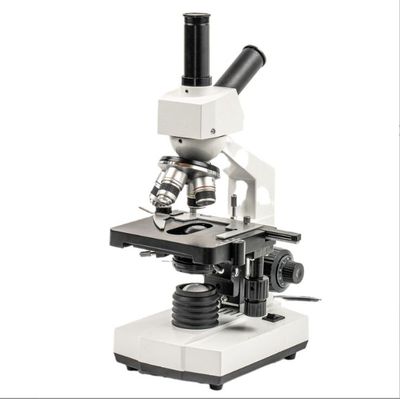 C-104v Biological Microscope Teaching Head Composite Optical Microscope Mechanical Stage 1600x Microscope