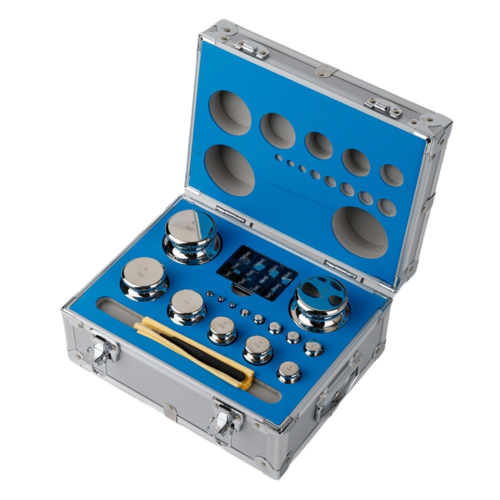 Balance calibration non-magnetic weights set 500g-1mg group legal code F1 grade 304 stainless steel solid weights