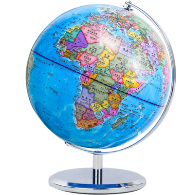 Creative Plastic World Map Globe 20 25 32 cm Diameter Illuminated Globe with LED Lights World Globe Earth Map Ball