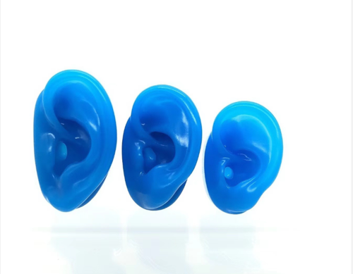 3D Silicone Ear Liquid Soft Human Ear Model Silicone Ear Model for Medical Education