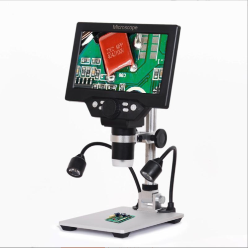 1200X Magnification Electronic Camera Video Recorder 7 LCD Digital Microscope with 32GB TF Digital Microscope With LCD Screen